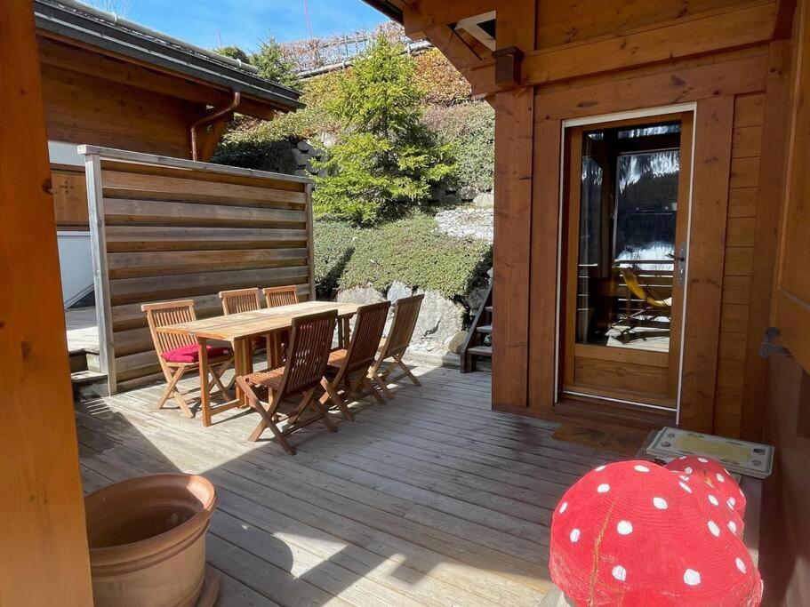 Cosymontagne - Le Chalet - 3Ch - 8 Pers- Terrasse Sud, Magnifique Vue La Clusaz Εξωτερικό φωτογραφία
