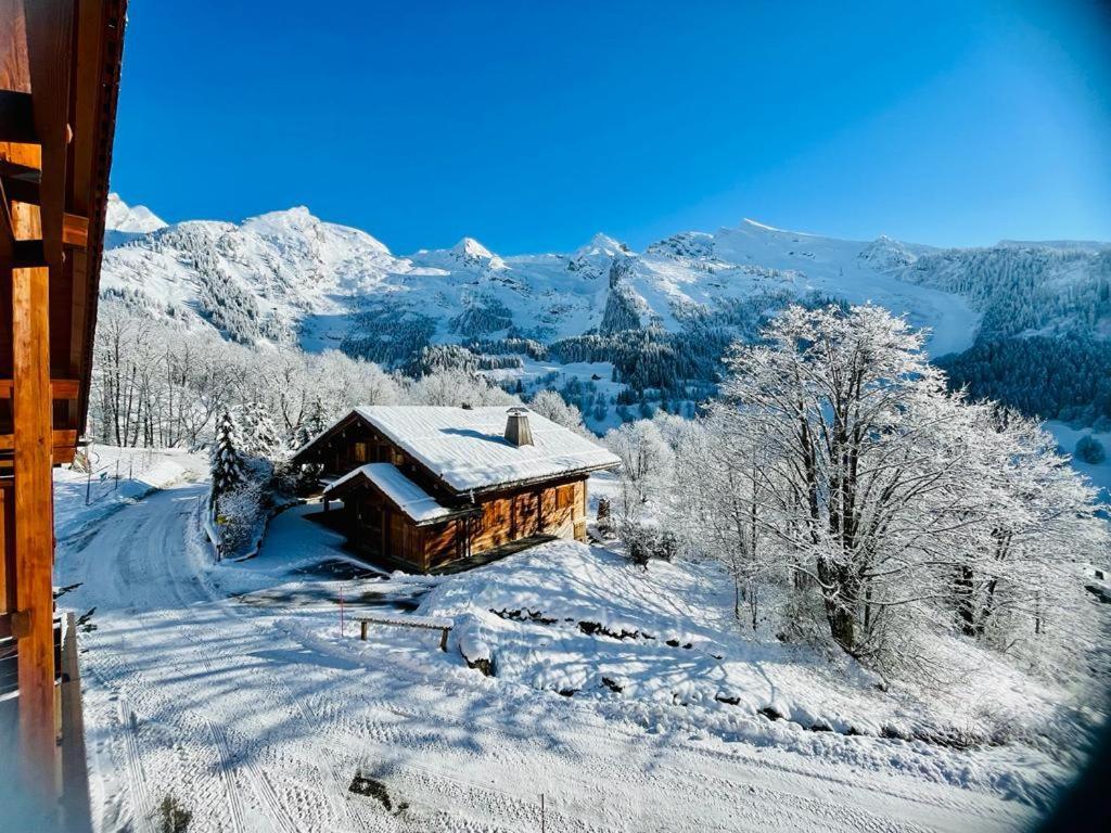 Cosymontagne - Le Chalet - 3Ch - 8 Pers- Terrasse Sud, Magnifique Vue La Clusaz Εξωτερικό φωτογραφία