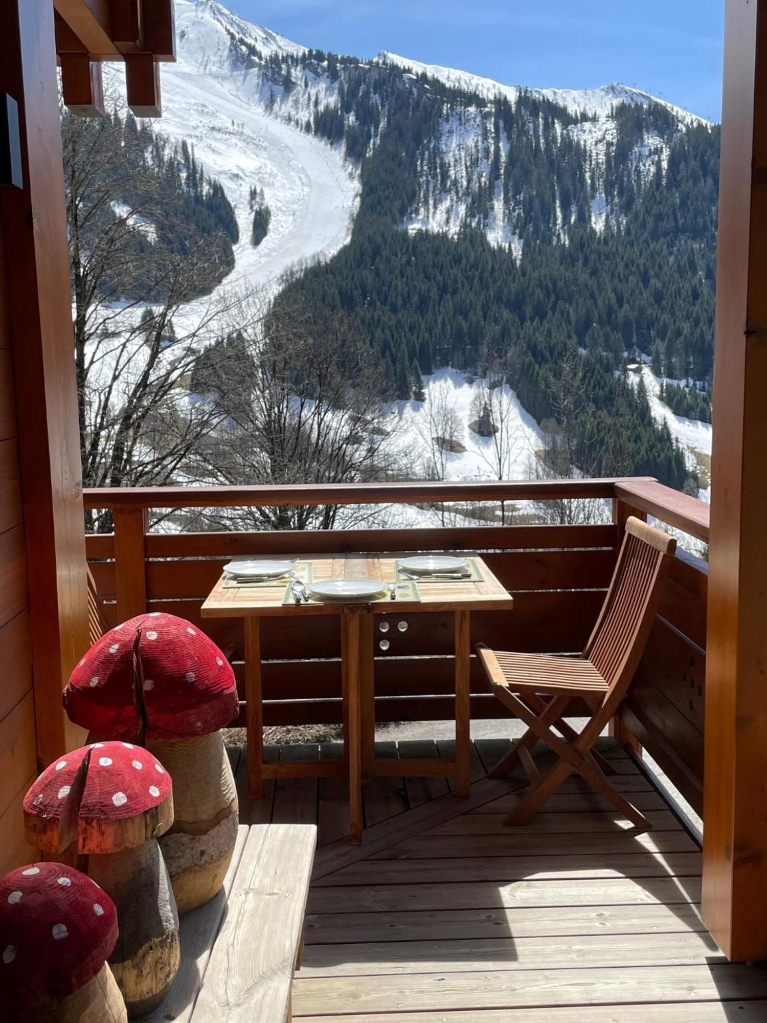 Cosymontagne - Le Chalet - 3Ch - 8 Pers- Terrasse Sud, Magnifique Vue La Clusaz Εξωτερικό φωτογραφία